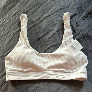 Andie Ventura rib top & high waist rib bottom size M. NWT & hygienic liner.